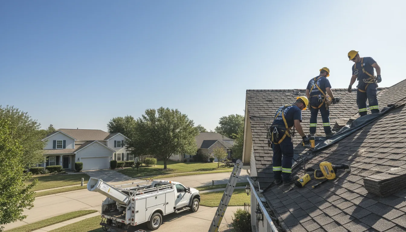 Emergency Roof Repair in Caldwell, TX near me